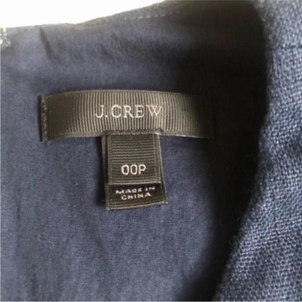 J.Crew Going Places in Linen Work/Office Dress - Picture 4 of 5